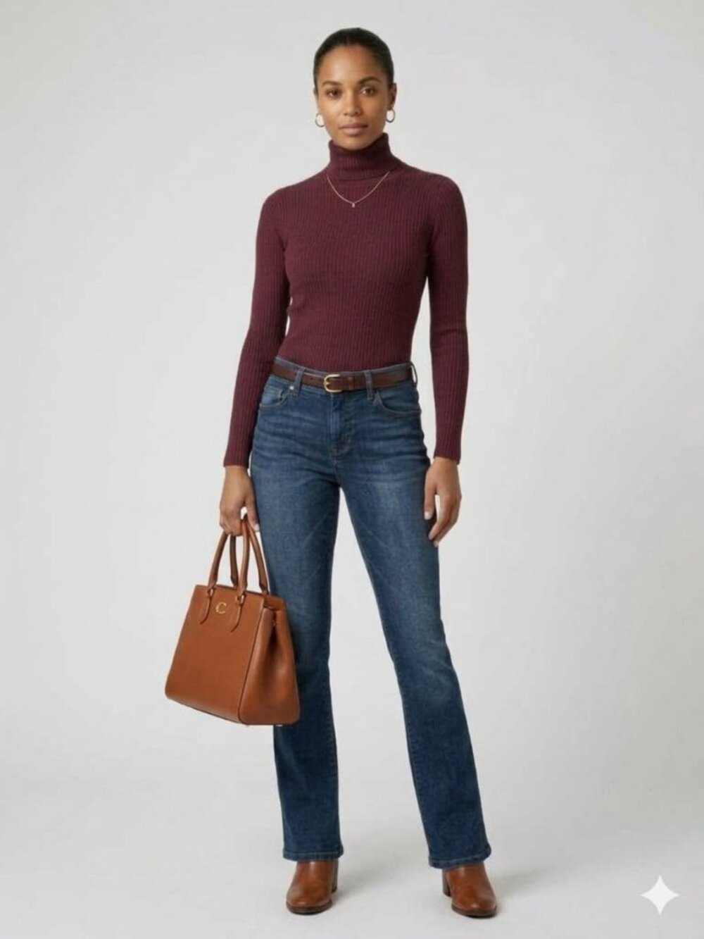 KUT from the Kloth Meryl High Rise Bootcut Jeans Dark Wash Blue Denim Size 8
